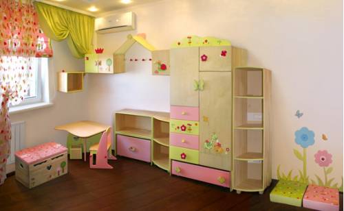Варианты интерьера детской комнаты - фото 1