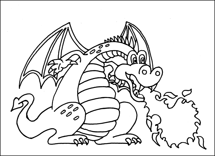 Величие драконов: кого на самом деле изображают детские раскраски?