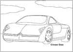 Флеш-раскраска Техника - Автомобиль Citroen